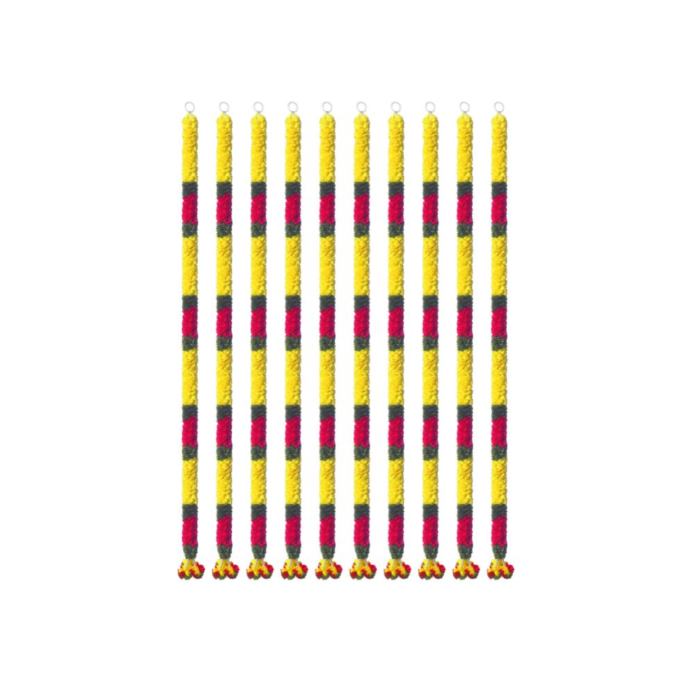 CLOTH LADI SF 04( COLOR - YELLOW+RED )